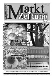 Marktzeitung von November 2006 - Talente Tauschkreis KÃ¤rnten