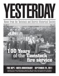 to download the PDF file. - Tavistock & District Historical Society
