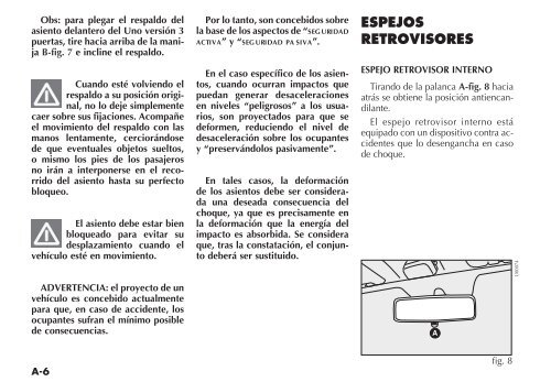 MANUAL DE USO Y MANTENIMIENTO 5./ - Fiat Professional