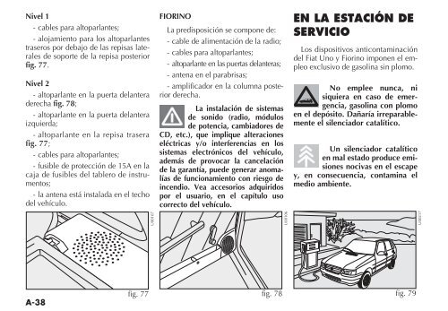 MANUAL DE USO Y MANTENIMIENTO 5./ - Fiat Professional