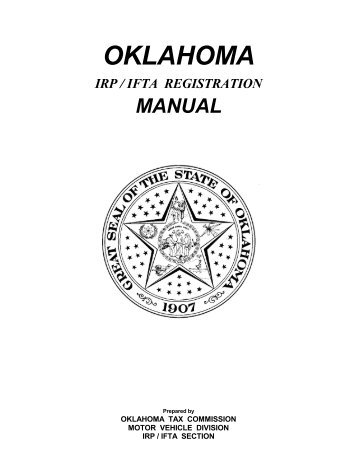 IRP / IFTA - Oklahoma Tax Commission - State of Oklahoma