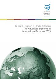 Paper II - Option G - India Syllabus The Advanced Diploma in ...