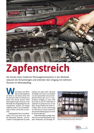 Zapfenstreich - Autohaus