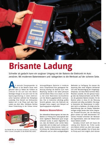 Brisante Ladung - Autohaus