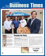 Passion for Pizza - Columbia Business Times