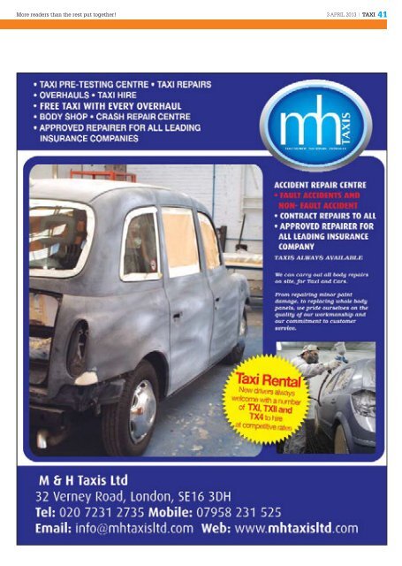 Issue 290 - TAXI Newspaper