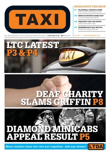 Issue 281 - TAXI Newspaper