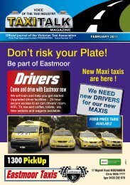 Drivers - Taxi Talk Magazine