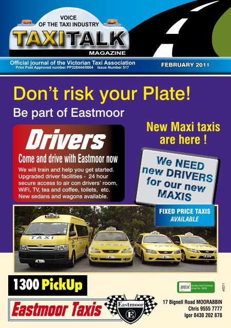 Drivers - Taxi Talk Magazine