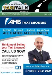June 2012 - Taxi Talk Magazine
