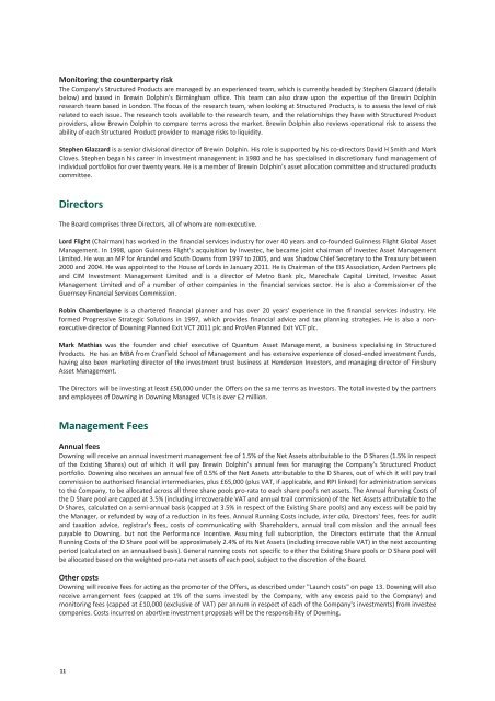 downing structured opportunities vct 1 plc - The Tax Shelter Report