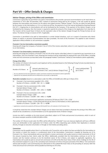 Downing Planned Exit VCT 2 - G Shares - The Tax Shelter Report