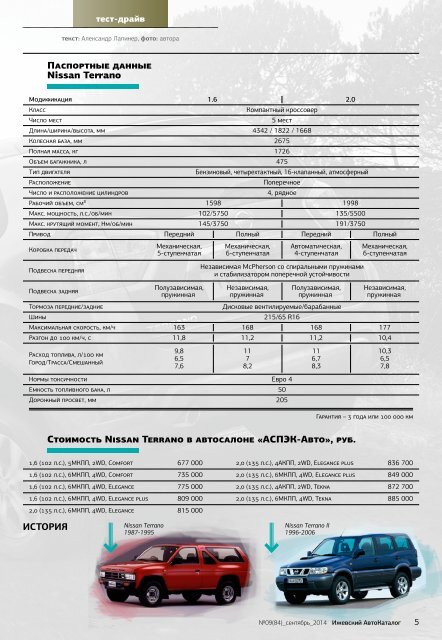 Ижевский Автокаталог №9(84) Сентябрь