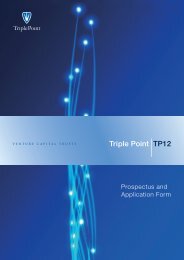 Triple Point TP12 - The Tax Shelter Report