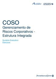 Gerenciamento de Riscos Corporativos - Estrutura Integrada - Coso