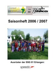 Saisonheft 2006/2007 (PDF,3254KB) - Turnerbund 1888 Erlangen eV