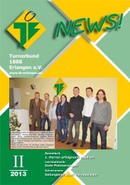 TB-News II/13(PDF,3495KB) - Turnerbund 1888 Erlangen eV