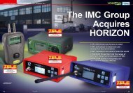 The IMC Group Acquires HORIZON