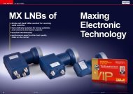 MX LNBs of Maxing Electronic Technology