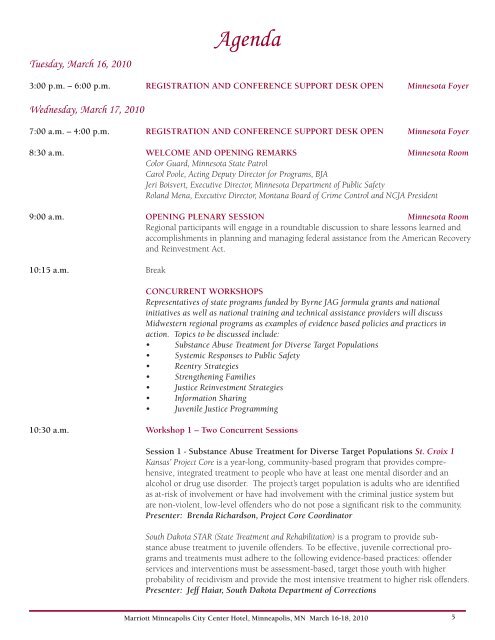 Agenda