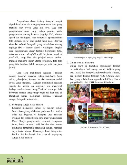 Menikmati Thailand dengan Fotografi