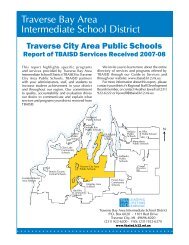 Traverse City Area Public Schools - Traverse Bay Area Intermediate ...