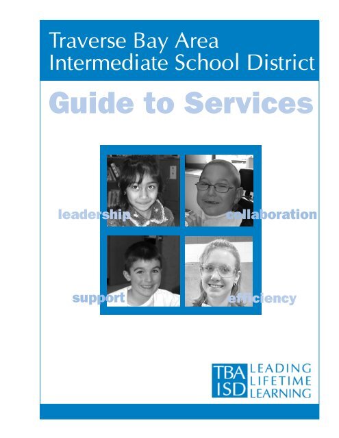 Guide to Services - Traverse Bay Area Intermediate School District