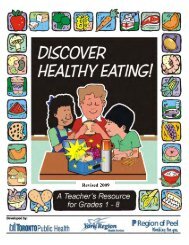 Discover Healthy Eating - Leisure Information Network