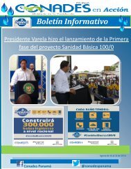 Boletín Informativo del Consejo Nacional para el Desarrollo Sostenible Agosto del 16 al 31 del 2014