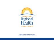 2005 Annual Report - PDF - Thunder Bay Regional Health Sciences ...