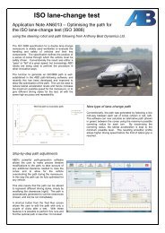 ISO lane-change - Anthony Best Dynamics - UK.COM