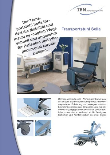 Transportstuhl Sella - TBM Medizintechnik GmbH