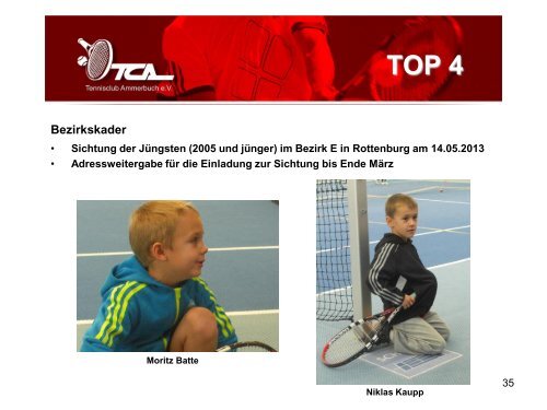 TOP 4 - Tennisclub Ammerbuch e.V.