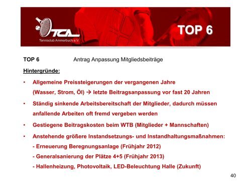 TOP 4 - Tennisclub Ammerbuch e.V.