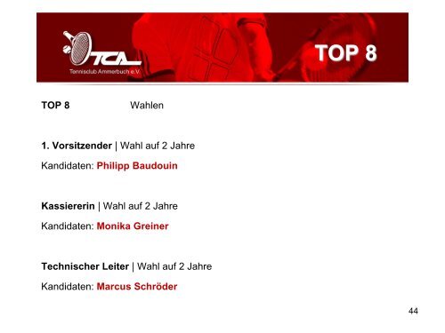 TOP 4 - Tennisclub Ammerbuch e.V.