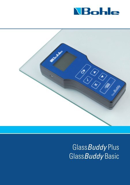 GlassBuddy Plus GlassBuddy Basic - Bohle AG