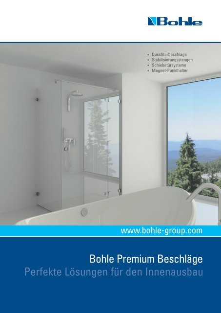 Bohle Premium BeschlÃ¤ge - Bohle AG