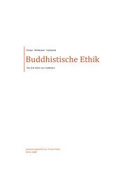 Gelübde - Sekten und Buddhismus