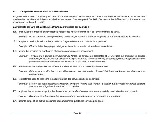 CompÃ©tences et normes d'agrÃ©ment et de pratique pour les ...