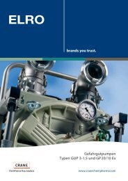Gefahrgutpumpen Typen GUP 3-1,5 und GP20/10 Ex brands you trust.