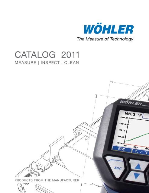 Wohler RF 220 Humidity and Temperature Meter Wohler 6615 Hygrotemp