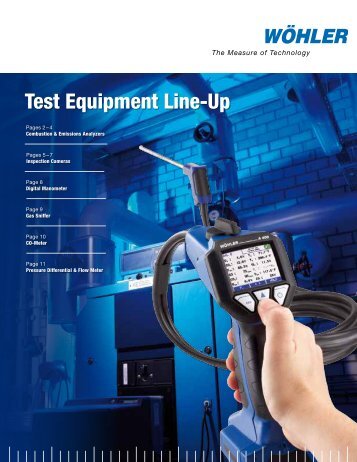 Wusa Test Equipment Line-Up - Wohler USA