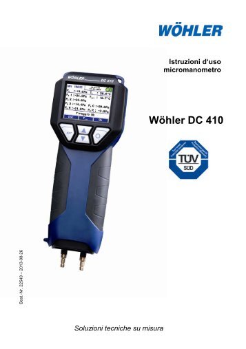 WÃ¶hler DC 410 - Wohler USA