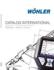 Catalog International 2012 - Wohler USA