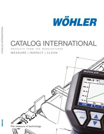 Catalog International 2012 - Wohler USA