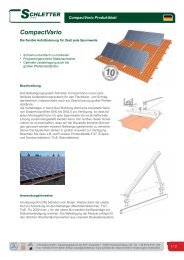 CompactVario - Schletter GmbH