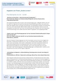 Angebote zum Thema „Duales Lernen“ Praxisbeispiele (14 ... - Berlin