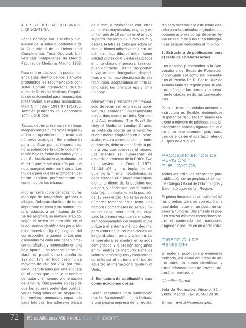 Cientifica dental VOL 9-1_MaquetaciÃn 1 - COEM