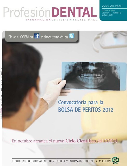 ProfesiÃ³n Dental octubre 2011 - COEM