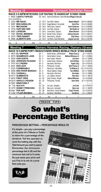 2 - New Zealand Thoroughbred Racing